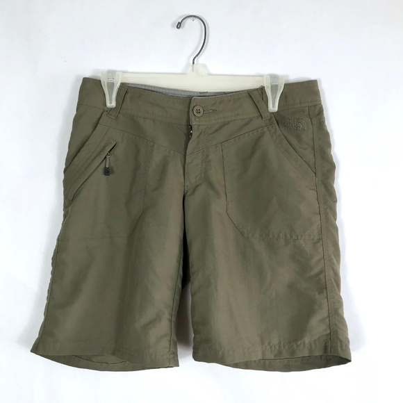 The North Face Pants - NWOT North Face Olive Nylon Hiking Shorts